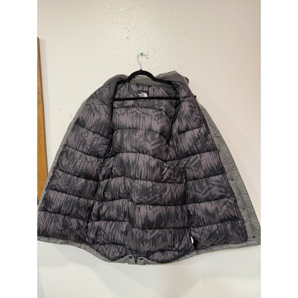 The North Face Arctic Parka Down Hyvent Coat Medium Grey Women's Size Medium - Picture 6 of 11